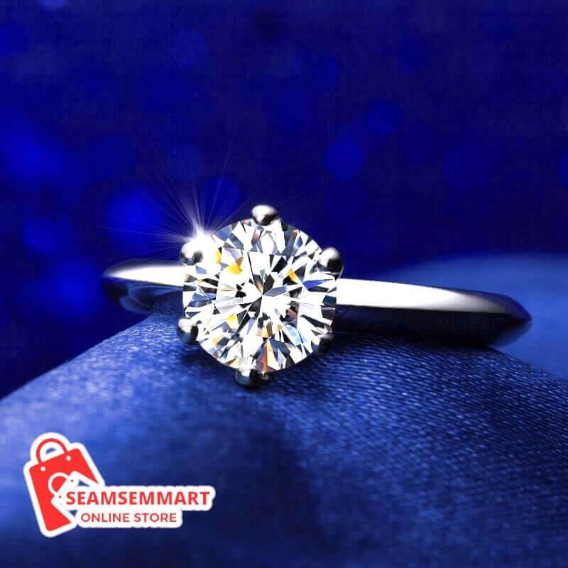Adjustable Diamond Ring