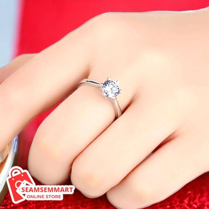 Adjustable Diamond Ring