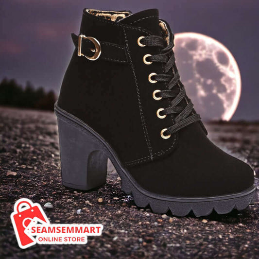 Lace-Up Boots