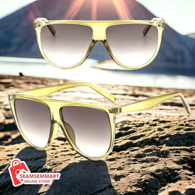 Gradient Lens Sunglasses: Full Frame Shades for Women and men