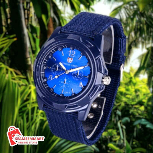 Cloth Belt Quartz Watch