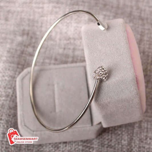 Diamond Heart Bracelet