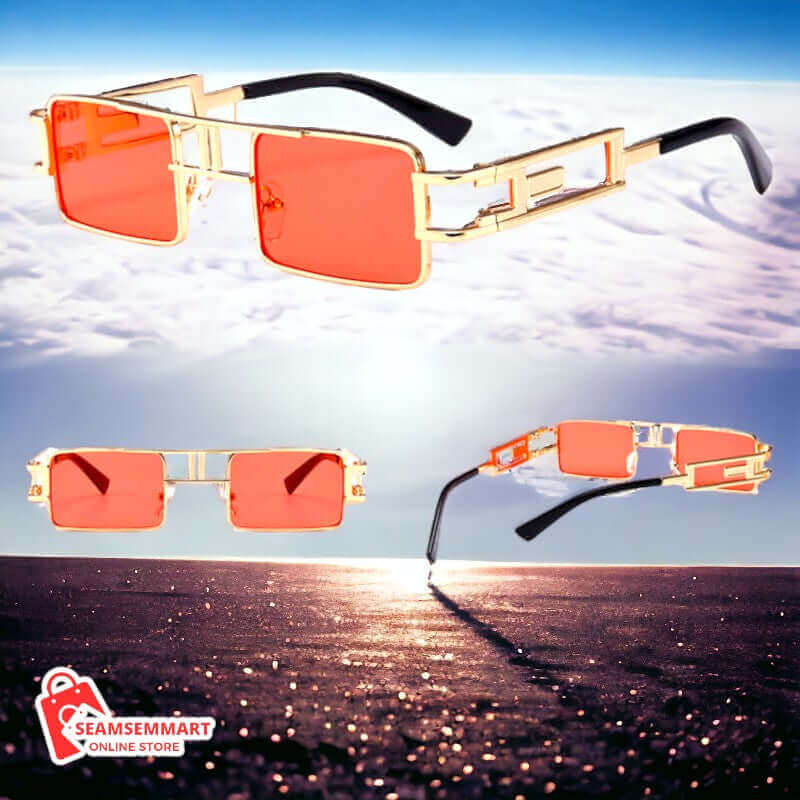 Rectangular Sunglasses Unisex