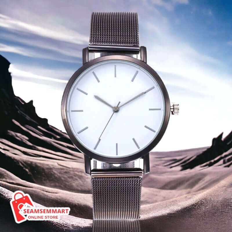 Simple ladies quartz watch
