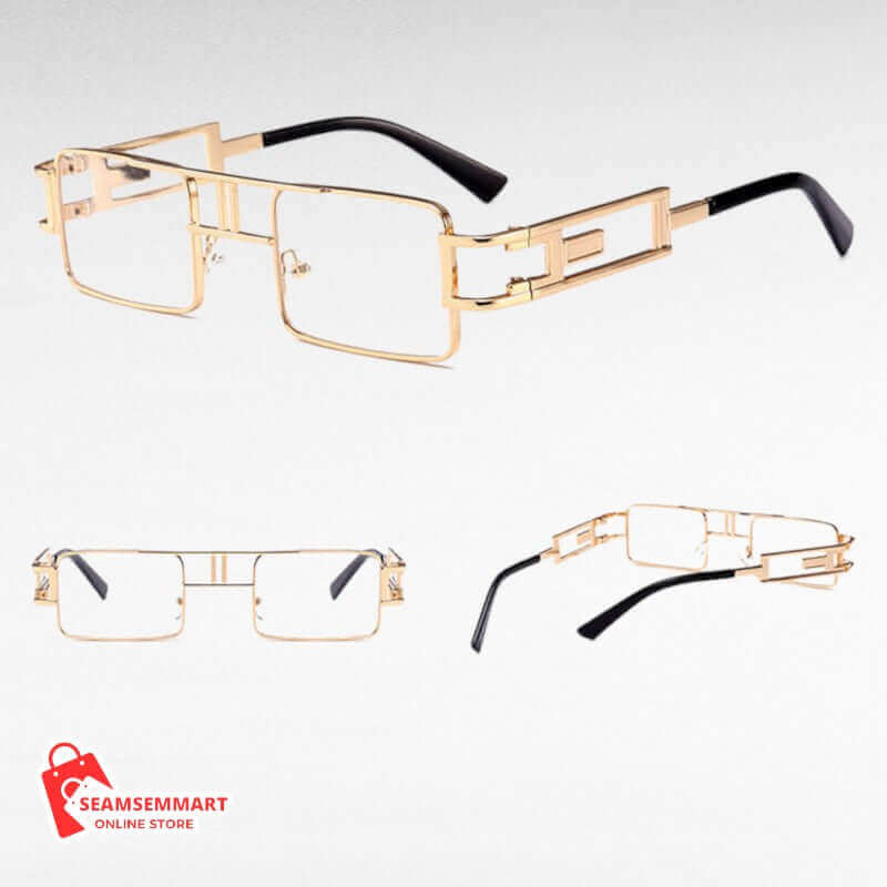 Rectangular Sunglasses Unisex