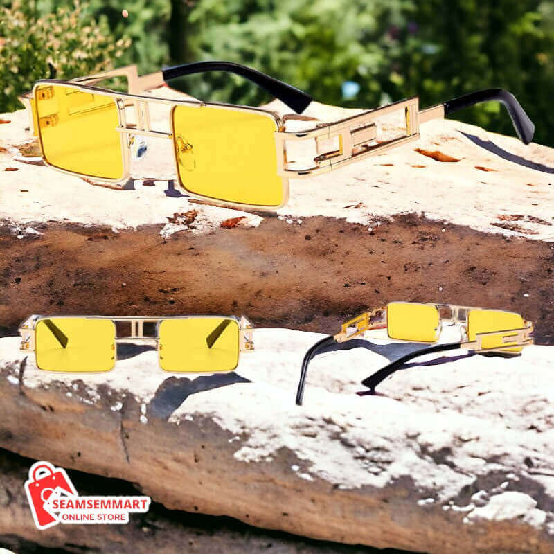 Rectangular Sunglasses Unisex