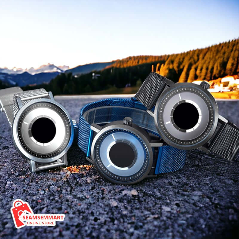 Liquid Display Watch for Men