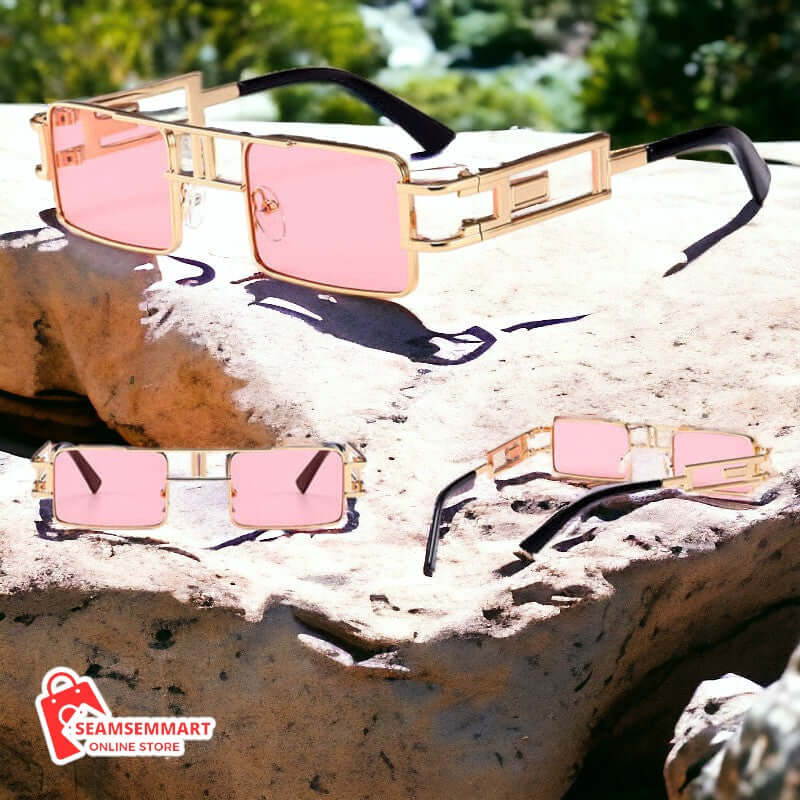 Rectangular Sunglasses Unisex
