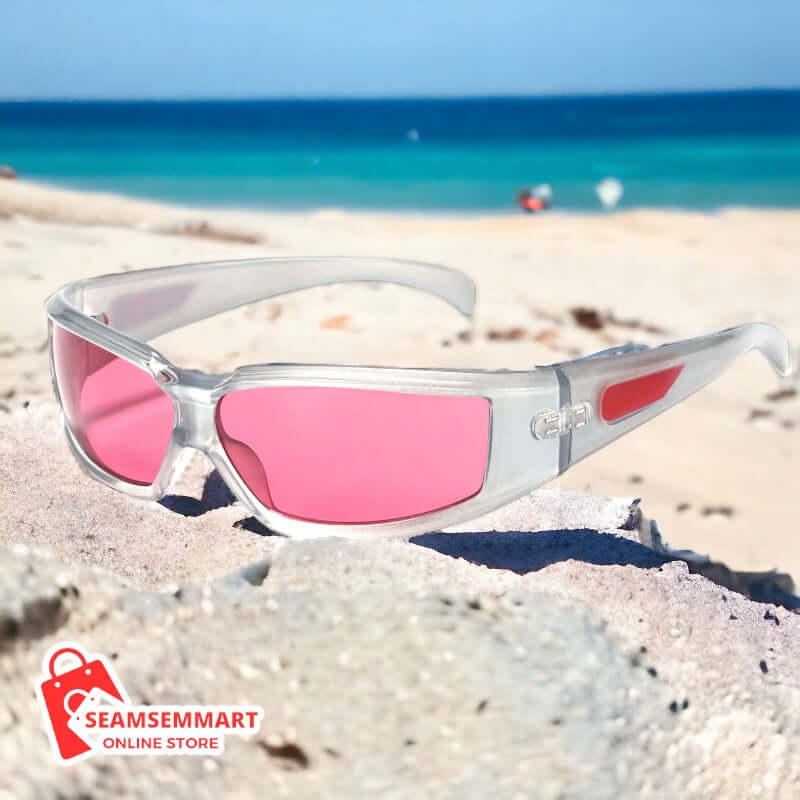 Unisex Oval Frame Sunglasses