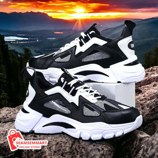 White Sports Sneakers for Men