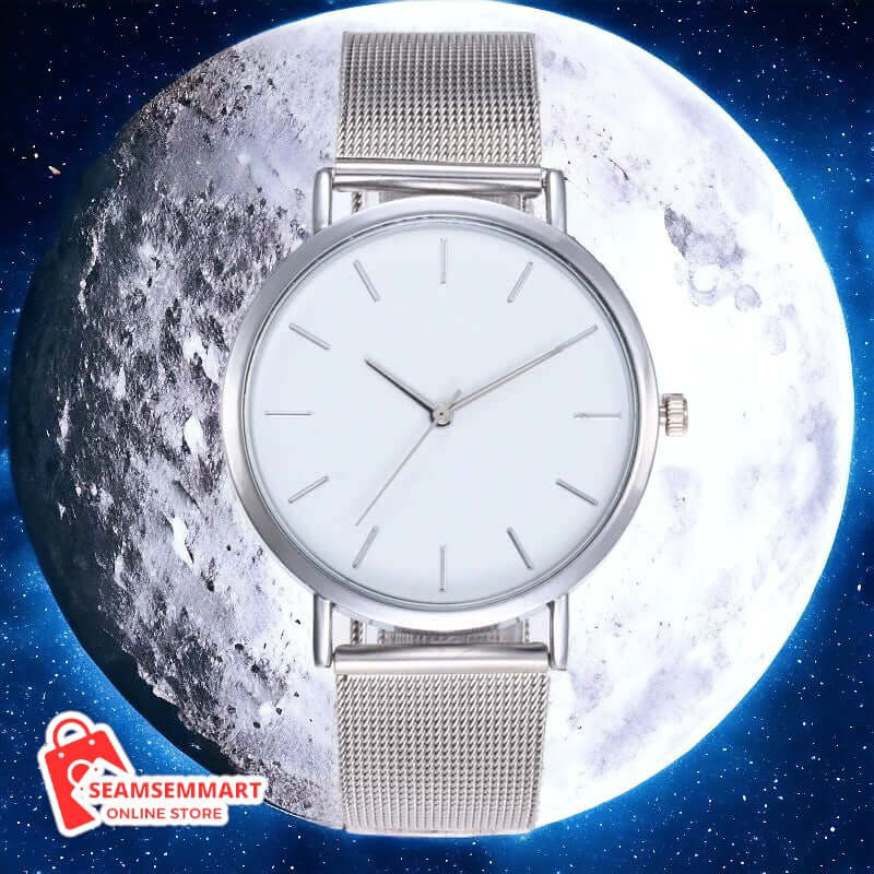 Simple ladies quartz watch