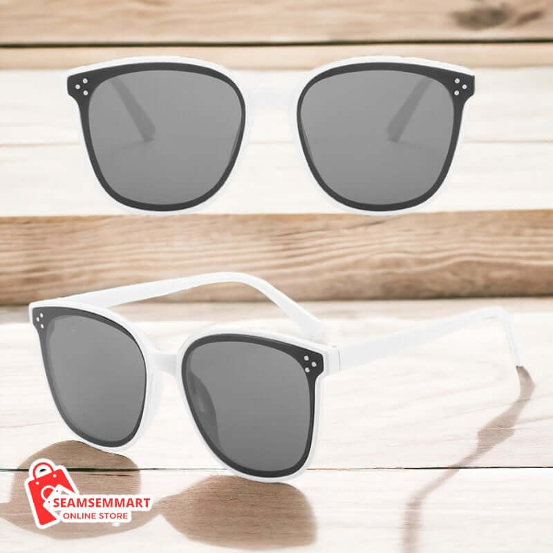 Rimless Square Sunglasses for Women