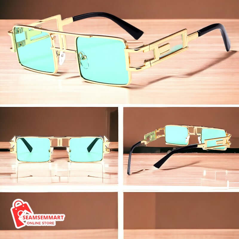 Rectangular Sunglasses Unisex