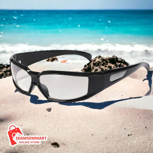 Unisex Oval Frame Sunglasses