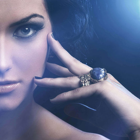 Types of jewelry including gold, silver, platinum, and gemstone pieces showcasing the rich history and craftsmanship of jewelry making through the ages