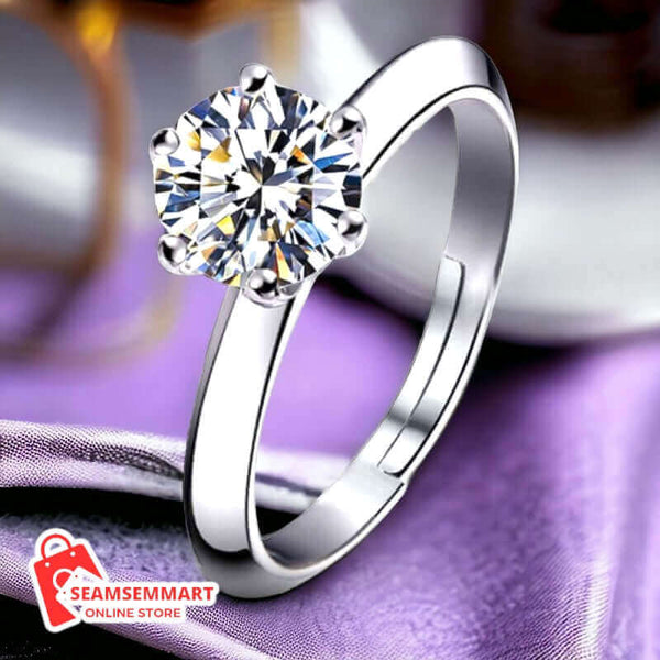 Adjustable Diamond Ring