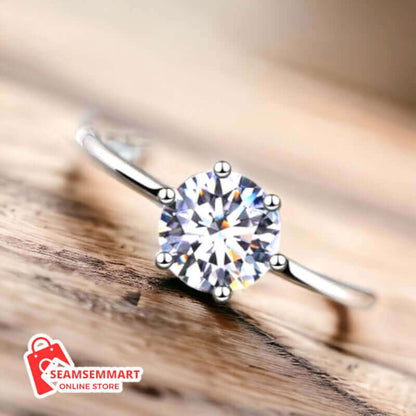 Adjustable Diamond Wedding Ring
