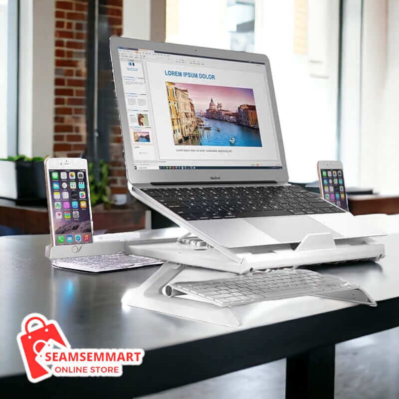 Multifunctional Folding Laptop Stand