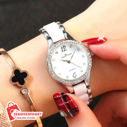 Luxury Women's Quartz Wristwatch