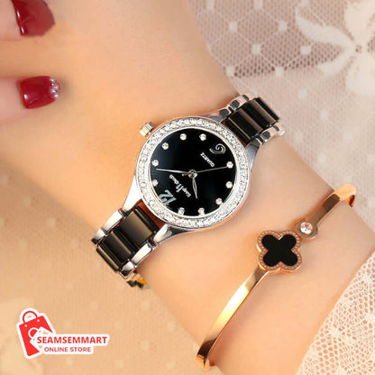 Luxury Women's Quartz Wristwatch