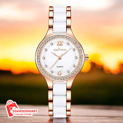 Luxury Women's Quartz Wristwatch