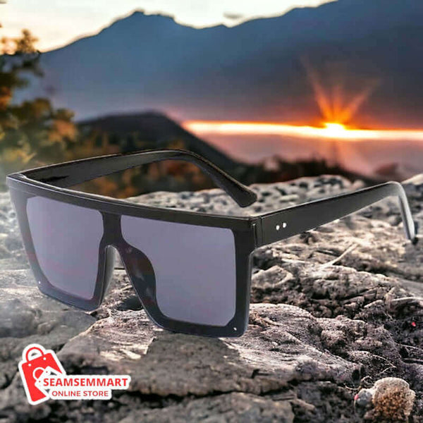 Oversize Round Sunglasses for Men and Women