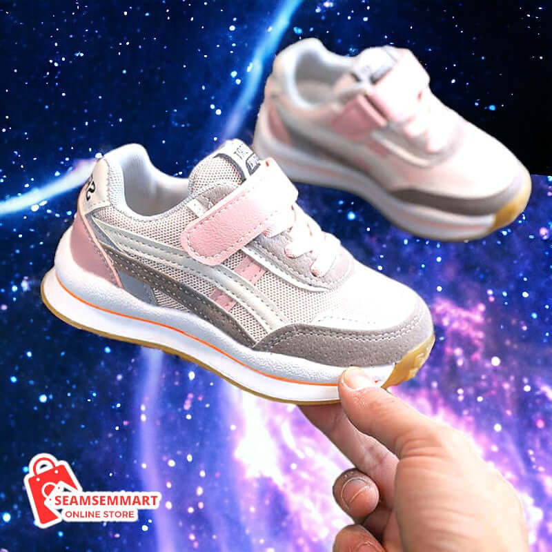 Kids Mesh Breathable Sneakers Running Shoes