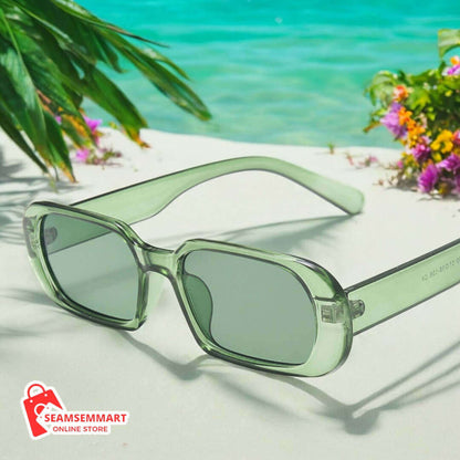 Retro Candy Color Small Frame Sunglasses for Women