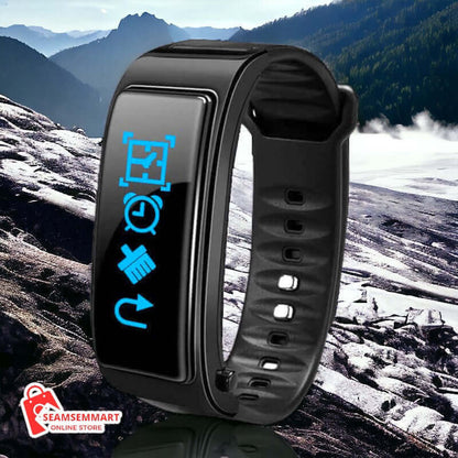 2-in-1 Smart Bracelet with Bluetooth Headset
