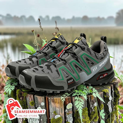 Men's Hiking Shoes – Tactical Non-Slip Trekking Sneakers