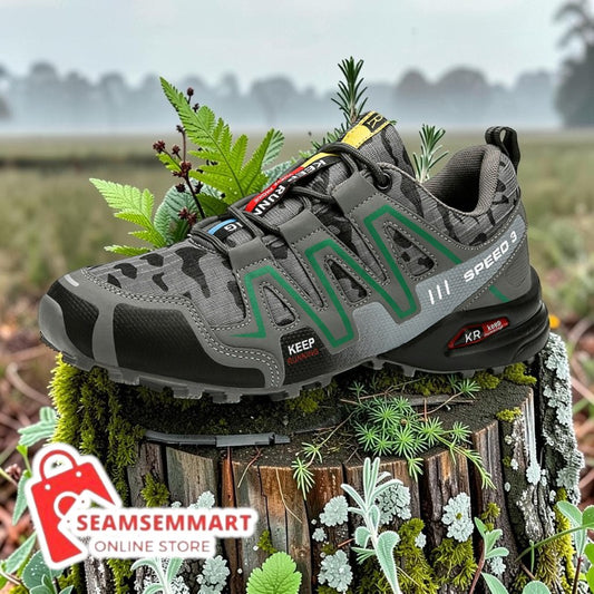 Men's Hiking Shoes – Tactical Non-Slip Trekking Sneakers