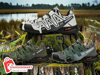Men's Hiking Shoes – Tactical Non-Slip Trekking Sneakers