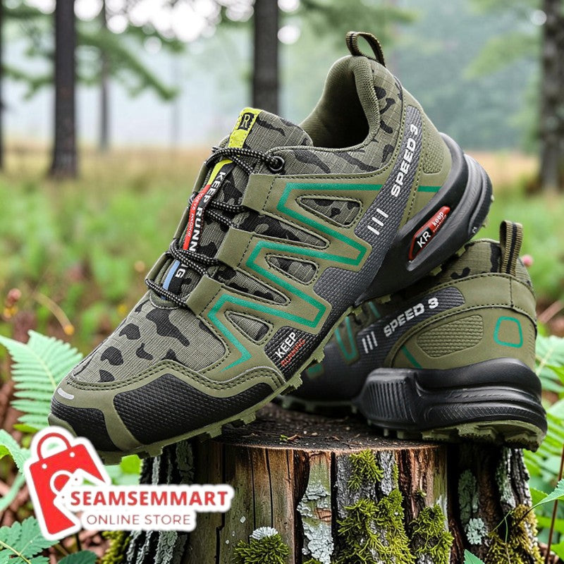 Men's Hiking Shoes – Tactical Non-Slip Trekking Sneakers