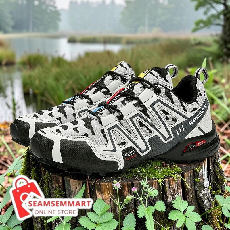 Men's Hiking Shoes – Tactical Non-Slip Trekking Sneakers