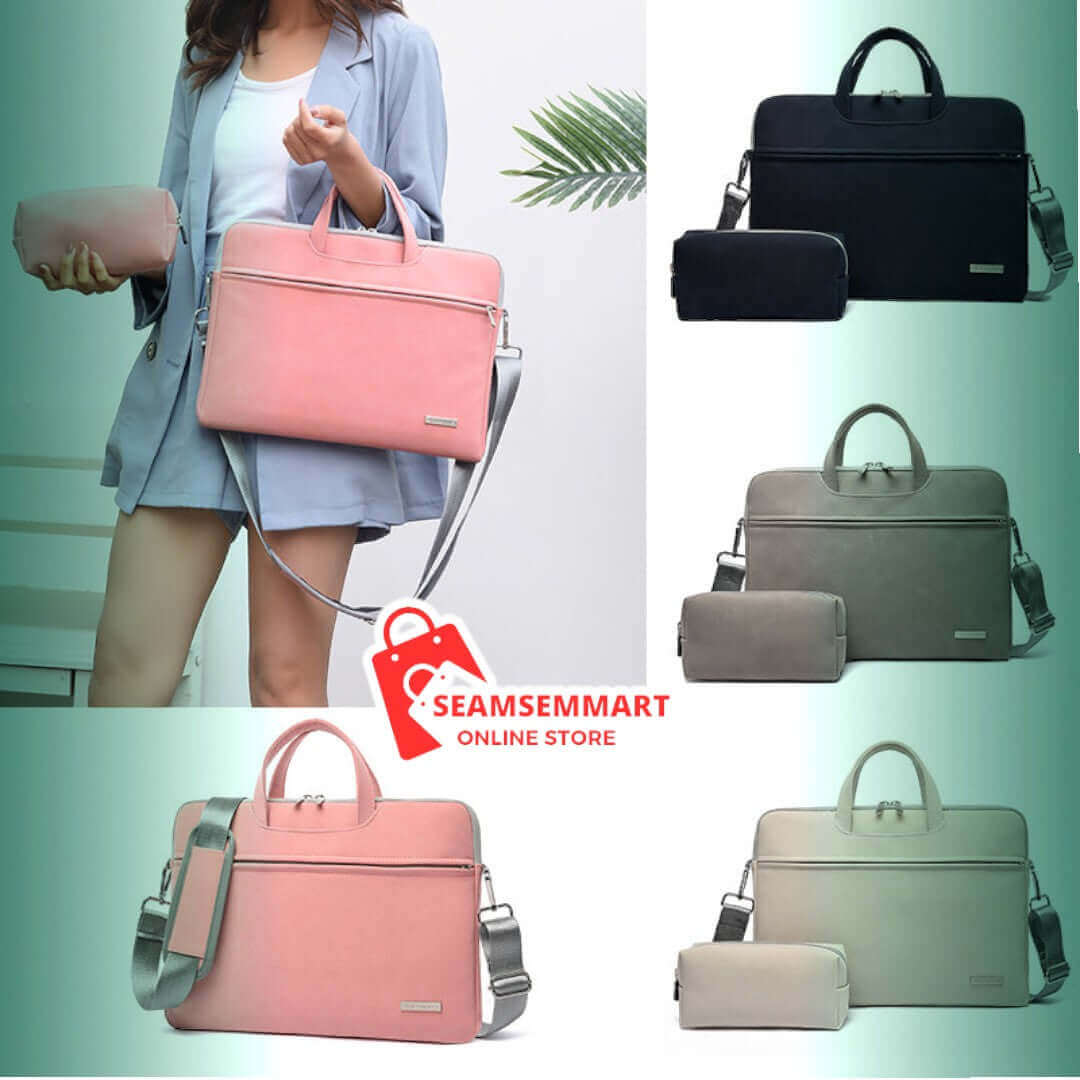 PU Leather Laptop Bag Briefcase