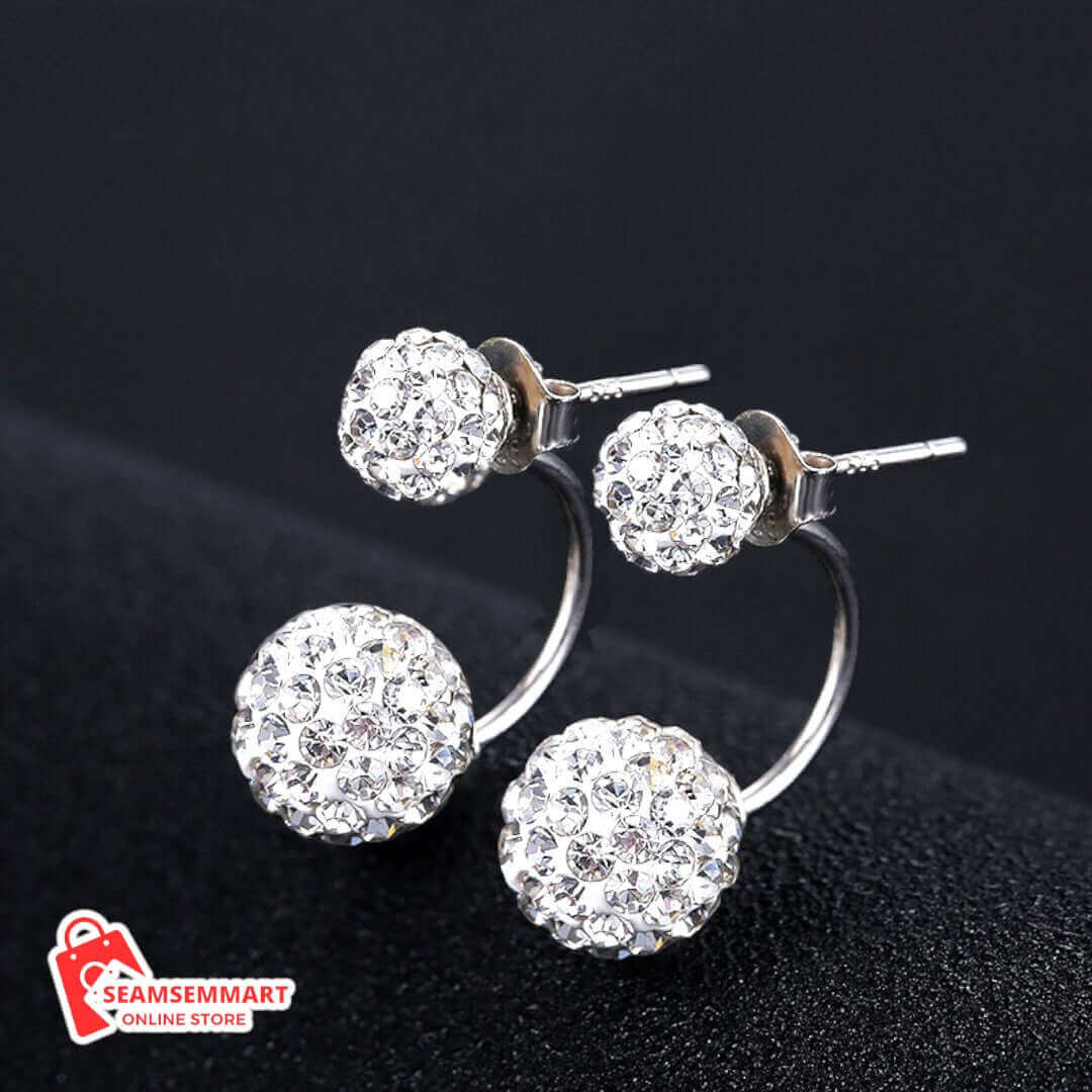 Rhinestone earrings