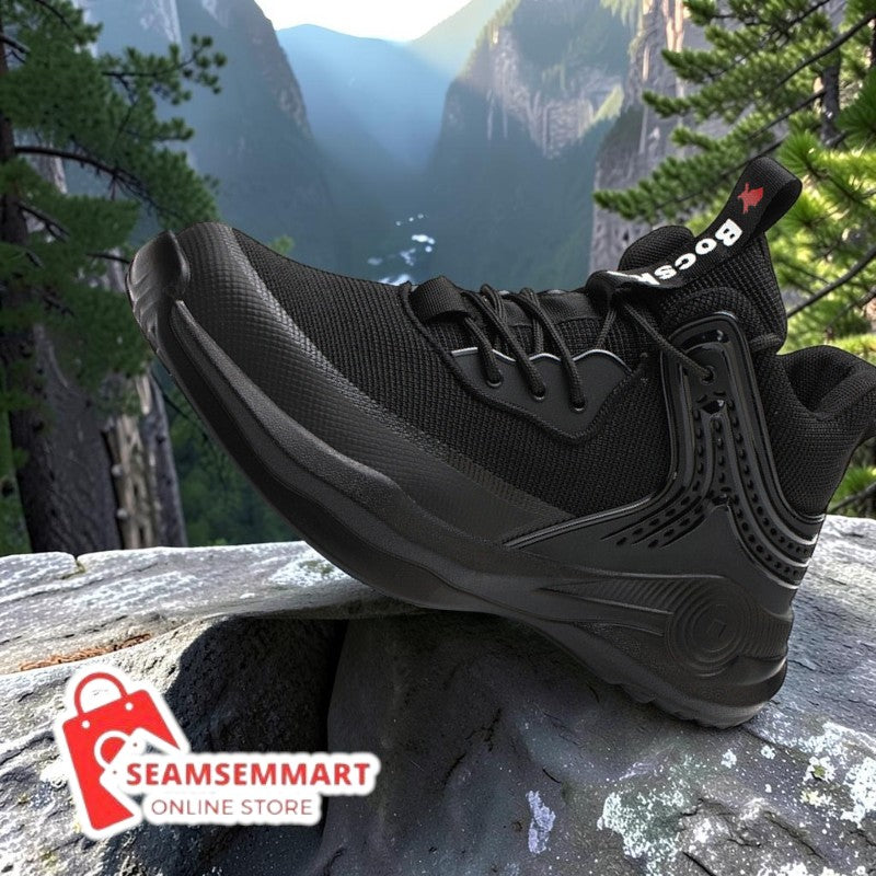 Men's Steel Toe Work Boots – High-Top Puncture Resistant