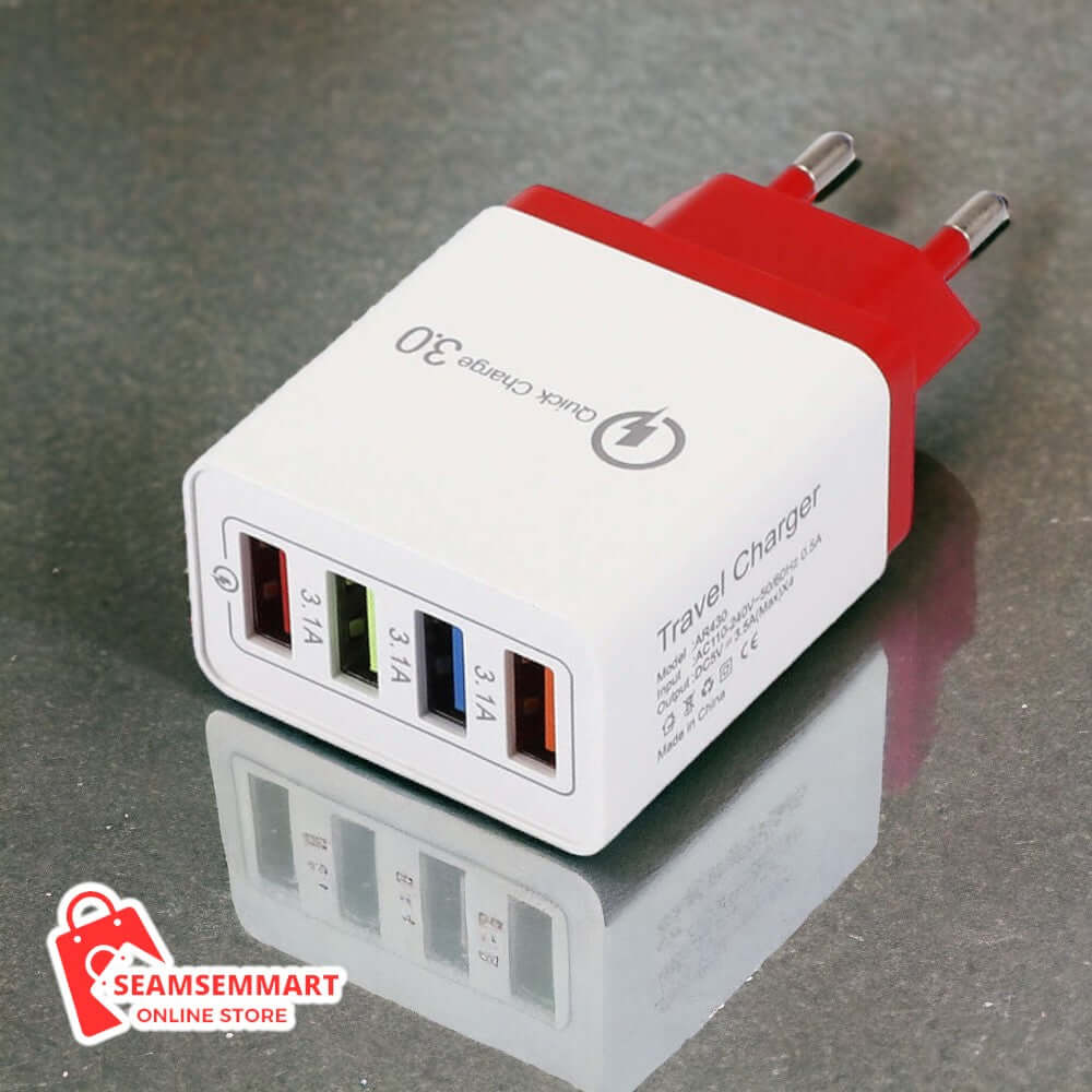 4-Port USB Charger