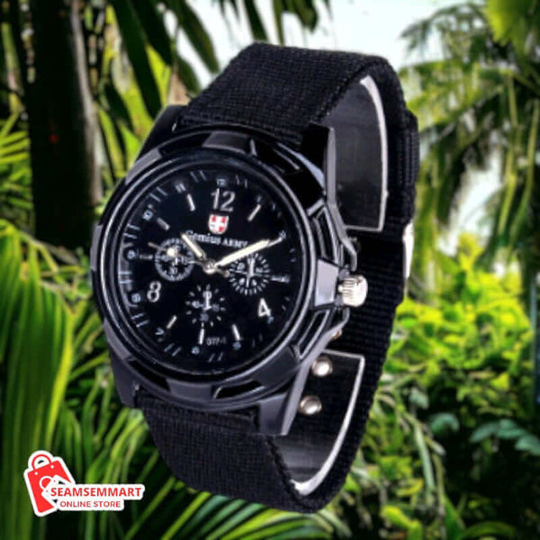 Cloth Belt Quartz Watch