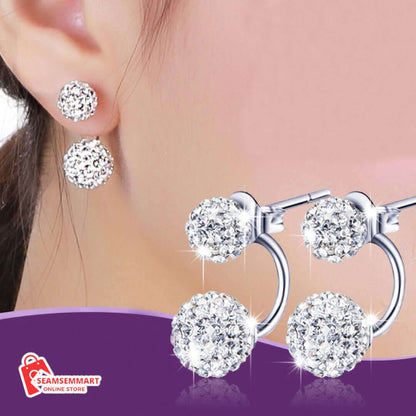 Rhinestone earrings