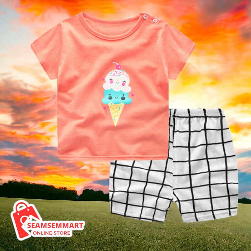 Baby Summer T-shirt Set