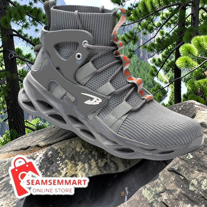 Men's Steel Toe Work Boots – High-Top Puncture Resistant