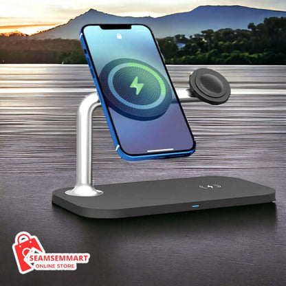Magnetic 3-in-1 Wireless Charger