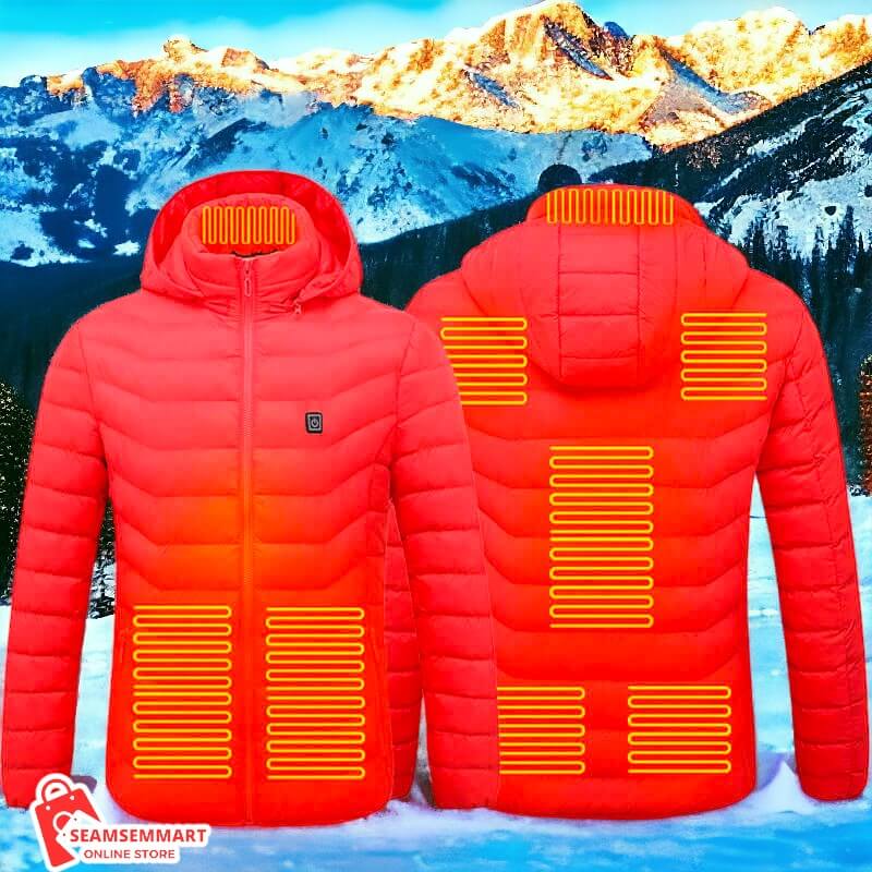 Heated USB Electric Jacket Stay Warm in Winter