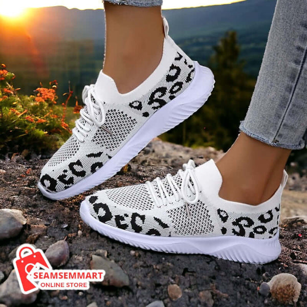 Leopard Print Sneakers for Women