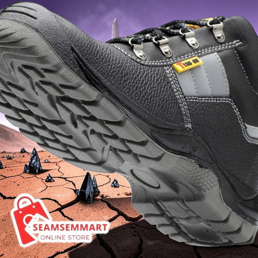 Men's Steel Toe Safety Shoes – Heavy Duty Work Sneakers