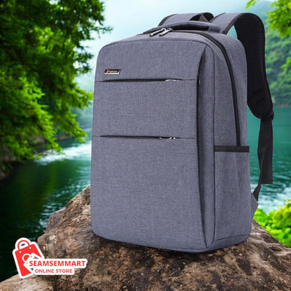 Waterproof and rechargeable backpack laptop bag