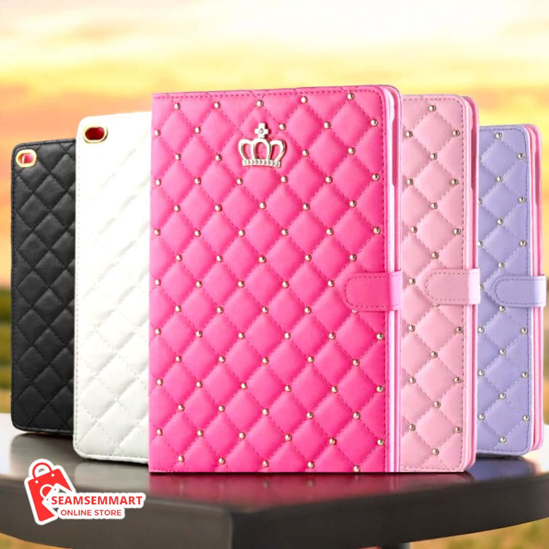 Compatible Crown Case Cover for Apple iPad