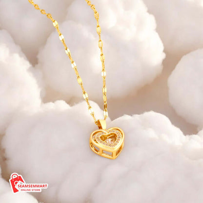 Love Pendant Necklace for Women