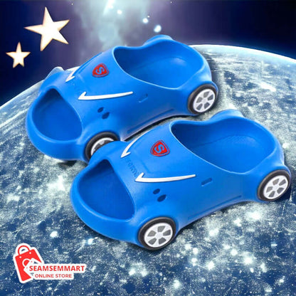 Glowing Cartoon Car Sandals
